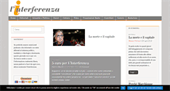 Desktop Screenshot of linterferenza.info