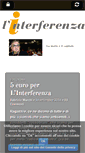 Mobile Screenshot of linterferenza.info