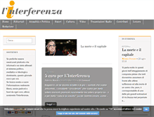 Tablet Screenshot of linterferenza.info